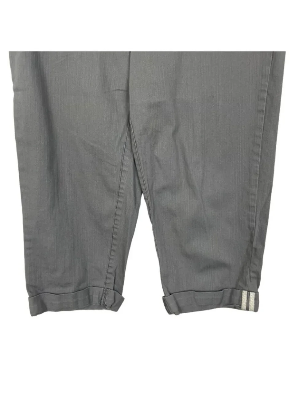 Faded Glory Women Denim Capri Cotton Blend Stretch Casual Pants Size 8